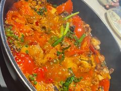 -贵州辣子鸡番茄鸡