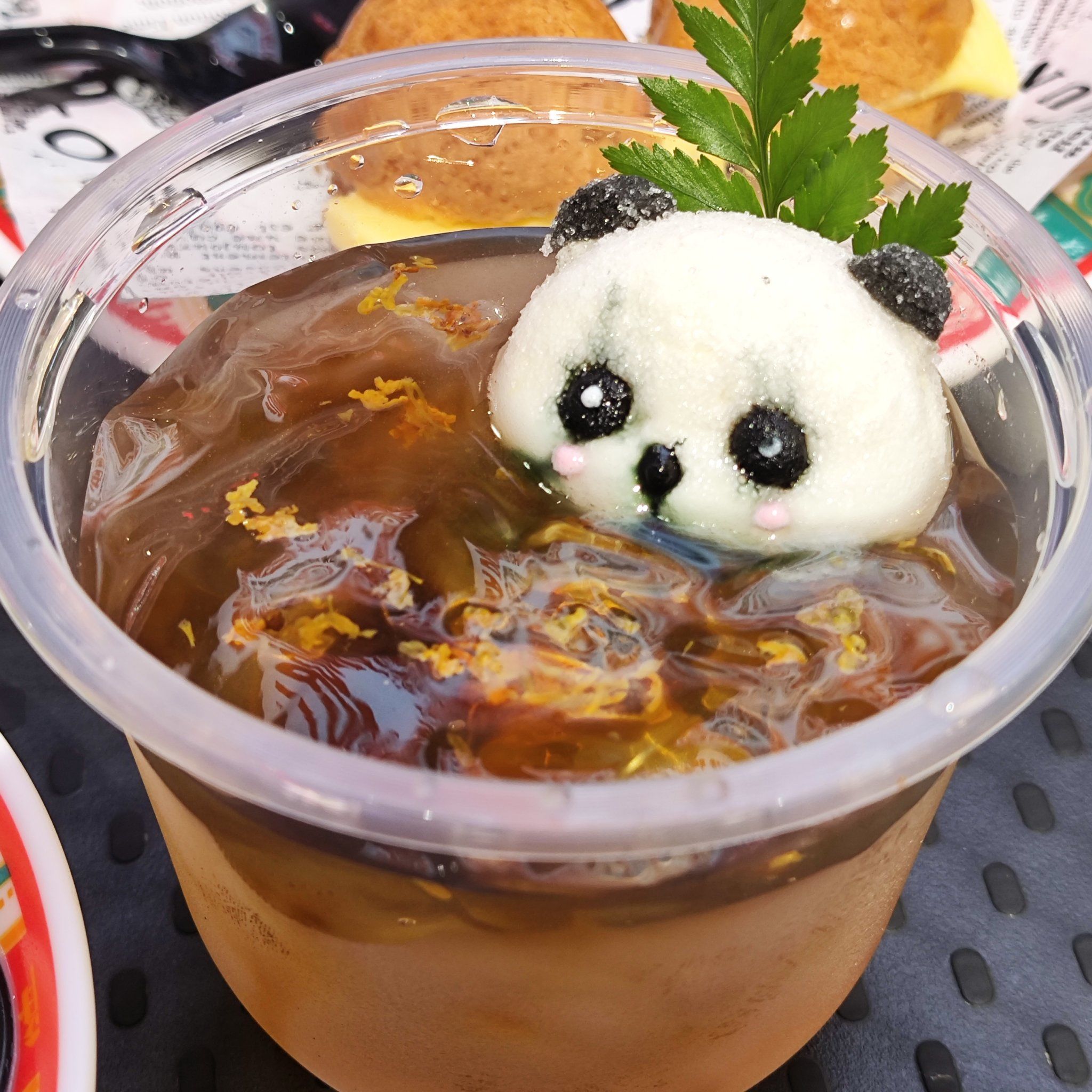 熊猫奶茶,超级萌又好喝