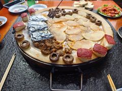 -老姐石板烧烤+铜炭火锅(总店)