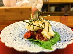 金枪鱼佐山药-京怀石·壬生