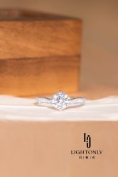-LightOnly·培育钻石婚戒定制(天坛店)