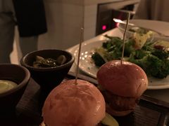 伊比利猪肉鹅肝汉堡-Ocean's Table 欧舍