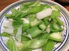 山药炒盖菜-云海肴·汽锅鸡·云南菜(天山百盛优客店)