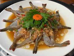 蒜蓉粉丝蒸开边虾-蒸上鲜海鲜蒸汽蒸菜主题餐厅(高新店)
