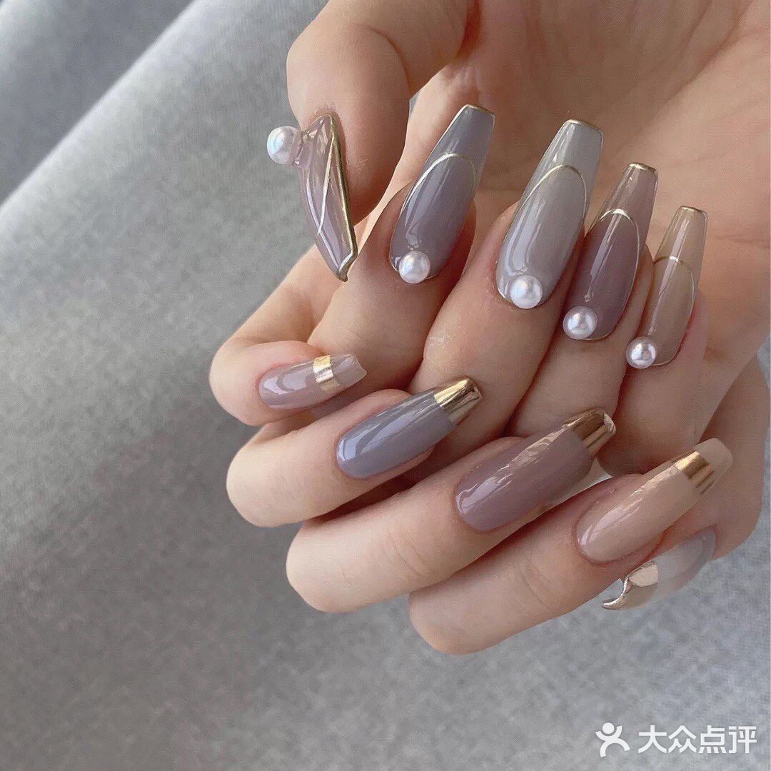 涩味美甲