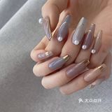 涩味美甲