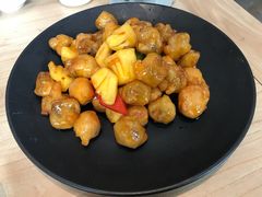 菠萝咕咾肉-朵朵开素食餐厅(后宰门街店)