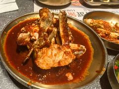 -草家酱蟹炭火烤肉店(珲春南路一店)