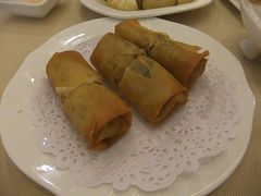 鸡丝炸春卷-金鮀岛潮州酒家