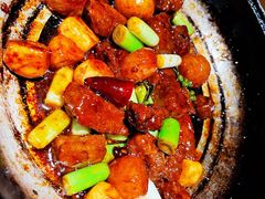 石锅花椒啫牛小排-新荣记(西溪湿地店)