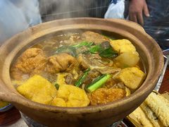 精品牛腩牛杂煲-沙胆彪炭炉牛杂煲(成都玉林店)