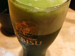 抹茶啤酒-炸牛排 京都胜牛(京都站前店)