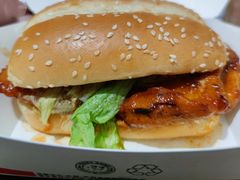 新奥尔良烤鸡腿堡-肯德基(西稍门店)