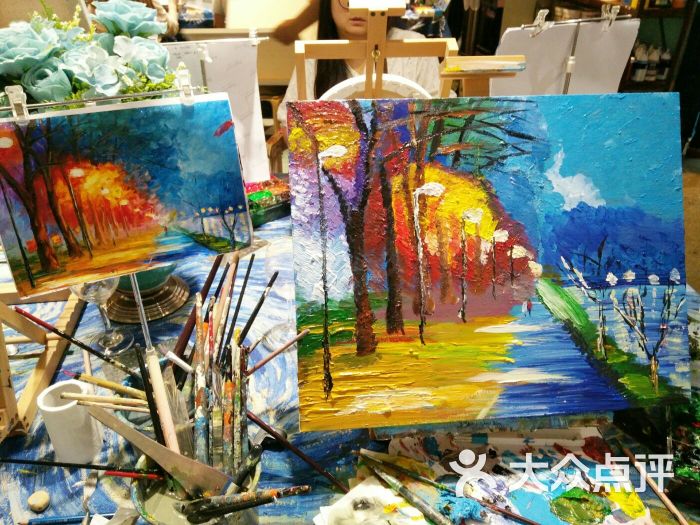 1977-diy油画画室体验馆聚会轰趴馆图片 - 第1张