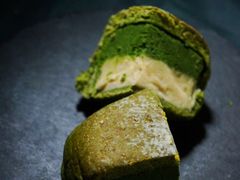 抹茶绿豆奶酥面包-谷艺烘焙