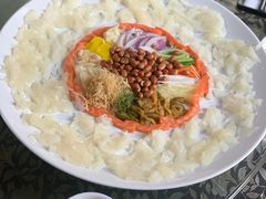 三文鱼鱼生捞起-猪肉婆私房菜(容桂总店)