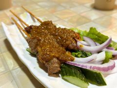 沙爹牛肉串-热浪岛马来餐厅