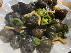 紫苏酸笋炒田螺-南记食粥坊·宵夜大排档(莲花总店)