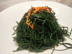 沙葱拌虫草花-新疆巴州金丝特餐厅(大钟寺店)