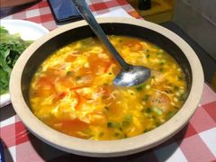 榨菜番茄鸡蛋汤-龙珠饭店-深夜大食堂(五爱西直街店)