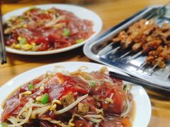 三鲜炒酿皮-何记酿皮店(西流湾店)