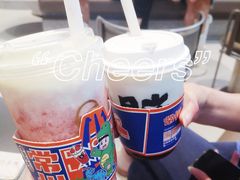 草莓桃子酪酪-LELECHA乐乐茶(百货大楼店)