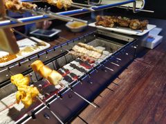 五香鸡皮-三个蒙古大叔羊肉串(大宁店)