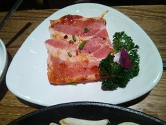 秘制大酱五花肉-釜山火炉韩式炭火烤肉(欧洲城店)