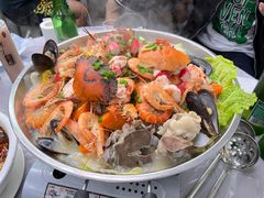 招牌海鲜骨煲-凤城康记饭店