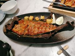 蕉叶柠檬烤清江鱼-中8楼风尚云南菜(颐堤港店)