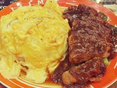 叉烧滑蛋饭-添利·香港茶餐厅·下午茶(雪象店)