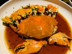 葱油蒸红膏蟹-玫瑰厅上海菜(兴国路店)