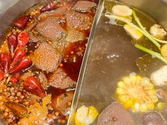 秘制嫩牛肉-杨肥肠小火锅(新桥店)