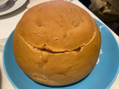 洋薏米烟熏肉忌廉面包汤-港丽餐厅(高德置地店)