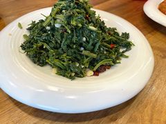 炝拌灰灰菜-海荣锅贴馆(五味十字店)