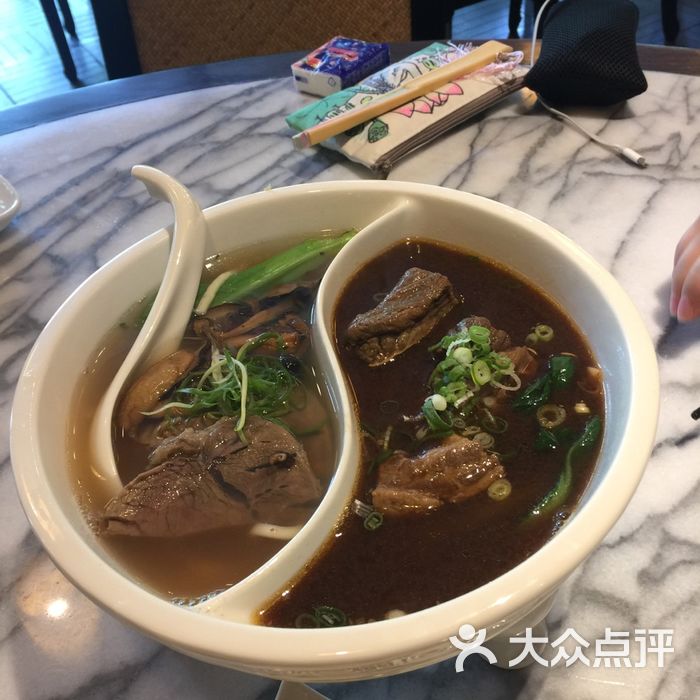 台湾故宫晶华宝鼎鸳鸯牛肉面图片-北京中餐-大众点评网