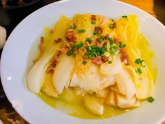 风味干贝蒸娃娃菜-杭百味·大众精选杭帮菜(西湖音乐喷泉店)