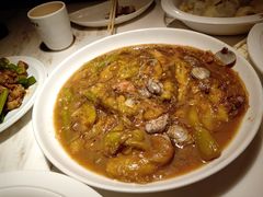 茄子炖蚬子-日丰园海肠水饺·老字号大连海鲜(和平广场店)