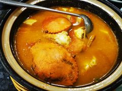 梭子蟹番茄豆腐煲-菲乐餐厅(三十年经营·湖滨路店)