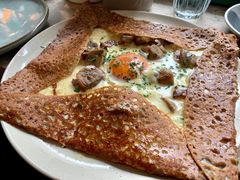 鸡蛋蘑菇熏肉荞麦可丽饼-RAC BAR(安福路店)