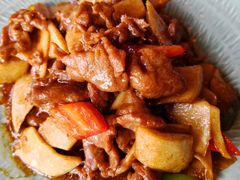菌菇炒牛肉-丽江金茂凯悦臻选酒店-滇香馆
