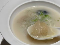 豆汤鱼头烩鱼翅-湘上湘(米其林餐厅-正大中心总店)
