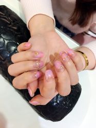 粉紫晕染-PinkBaby美甲美睫