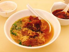 秘制牛腩孖筋汤面-永盈茶餐厅(江南大道中店)