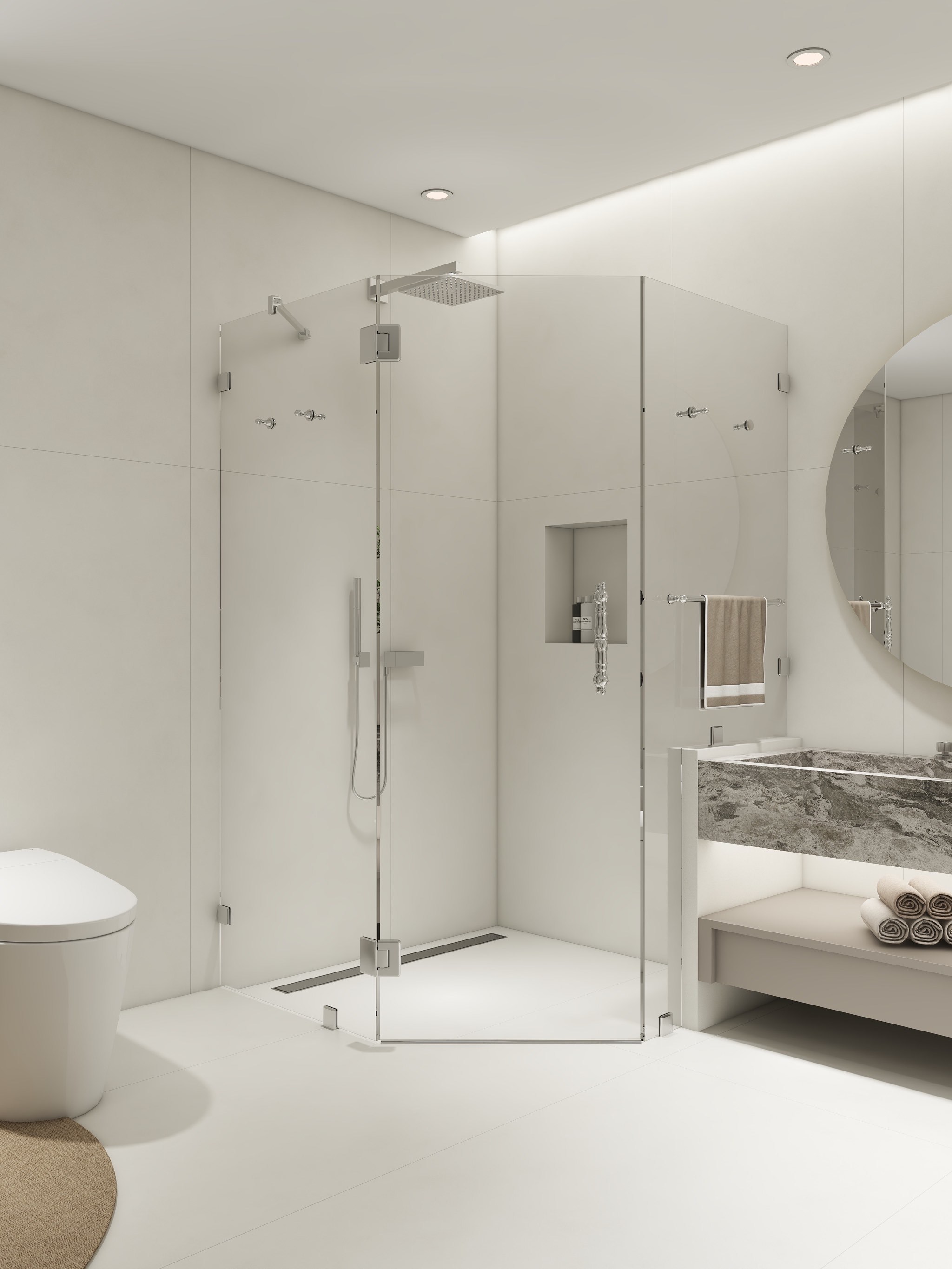 常见淋浴房类型大揭秘,哪种最适合你?