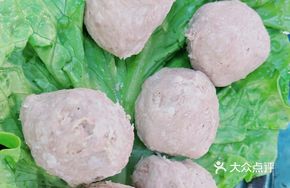 Hand-Beaten Fresh Beef Tendon Meatballs