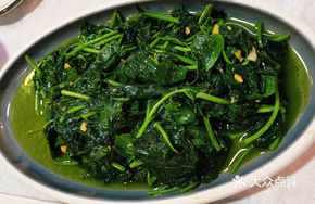 Bean Paste Stir-fried Sweet Potato Leaves