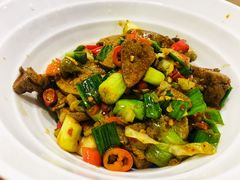 酸辣椒炒猪肝-建辉湖南土菜馆(南大街店)