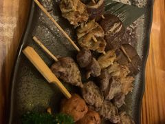 烧鸟拼盘-坂吉屋·居酒屋深夜食堂(龙湖店)