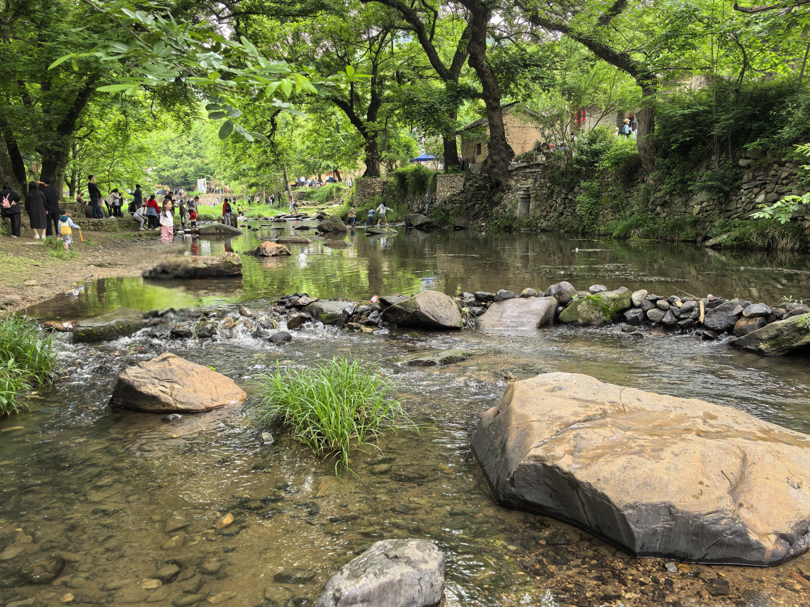 新县西河湾风景区图片